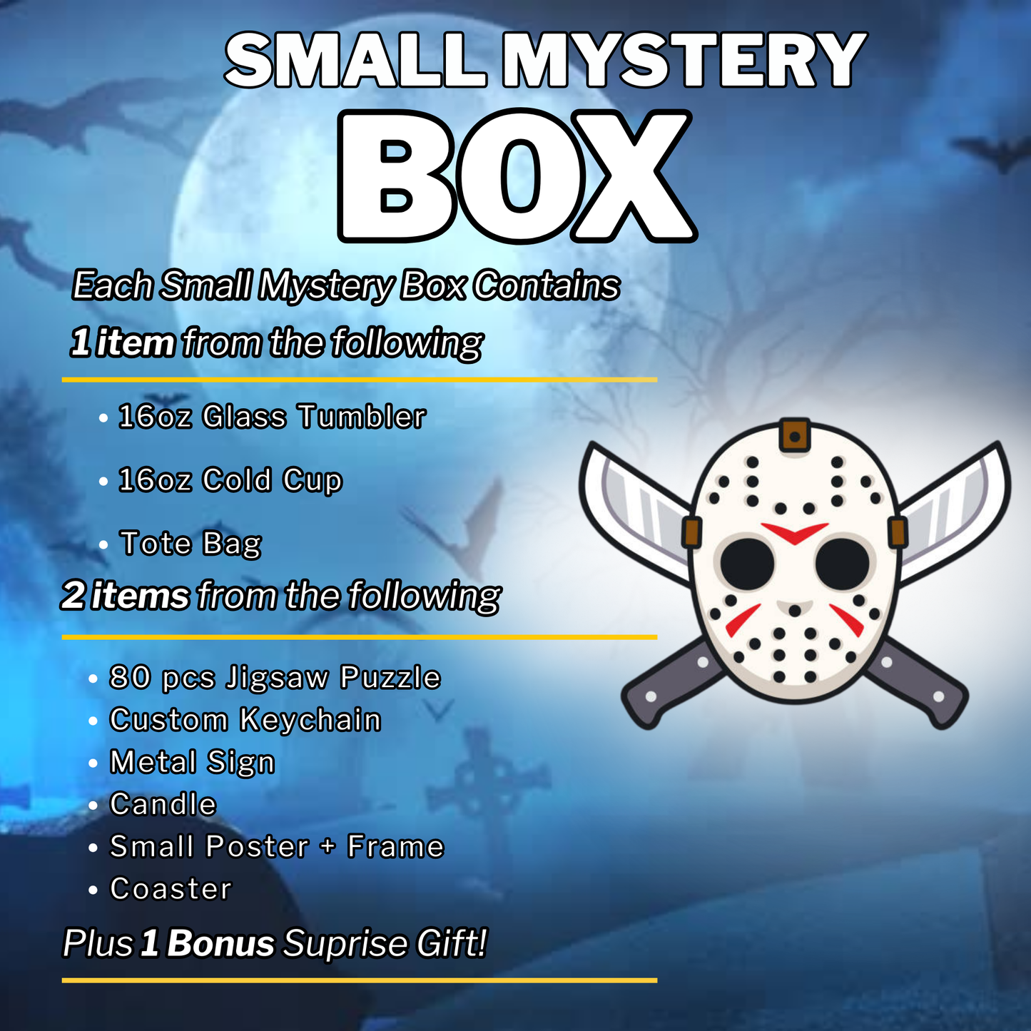 Horror Movie Mystery Box