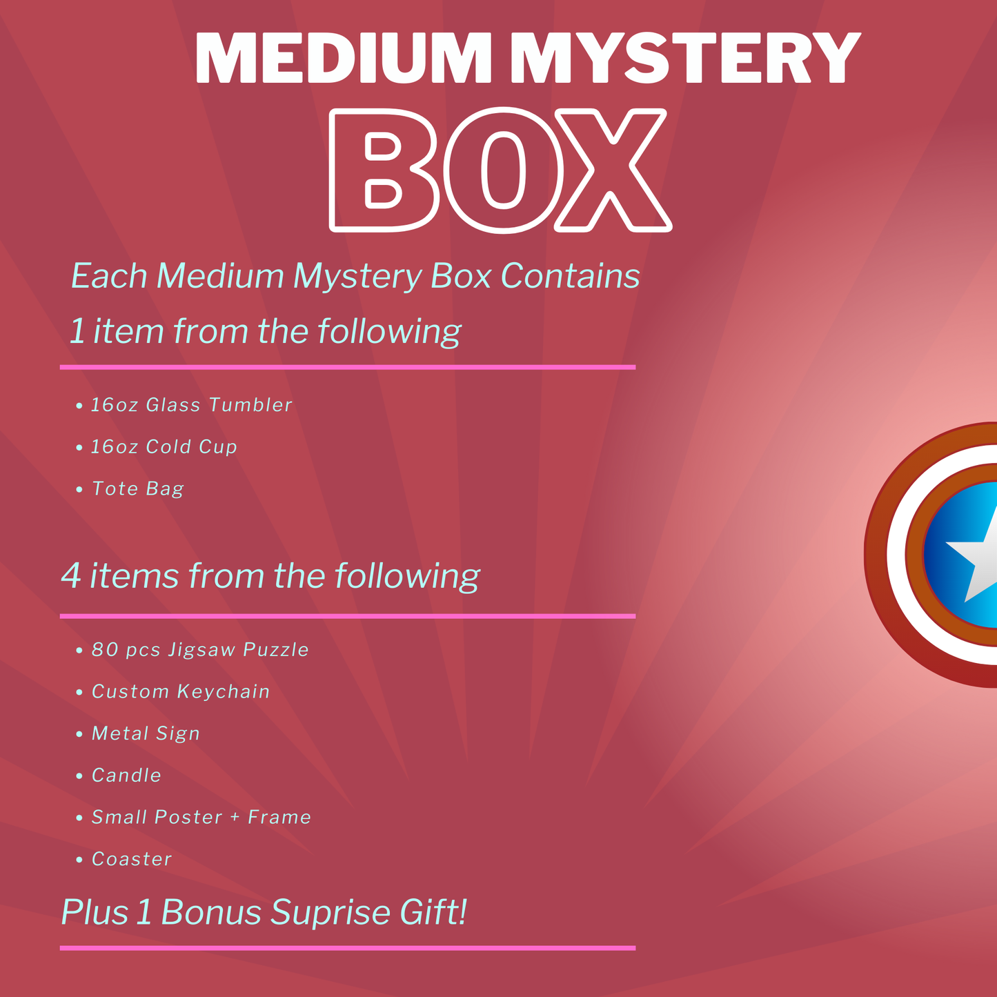 Superhero Mystery Box