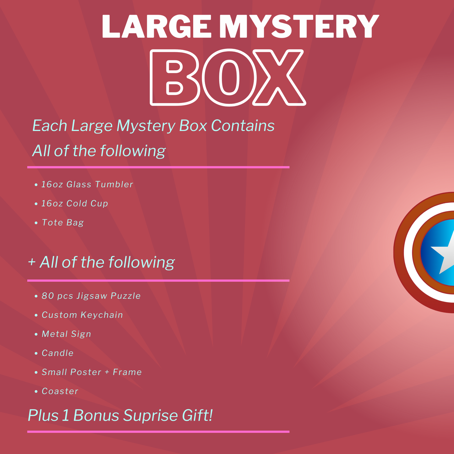 Superhero Mystery Box