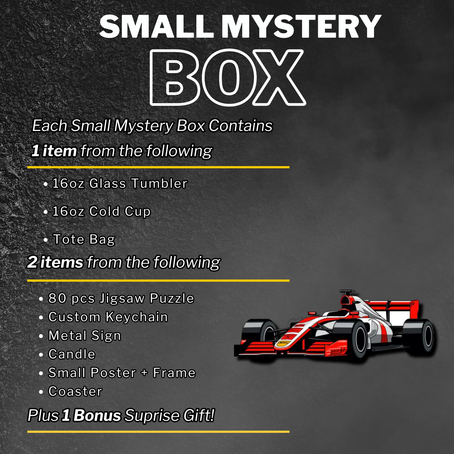 F1 Mystery Box