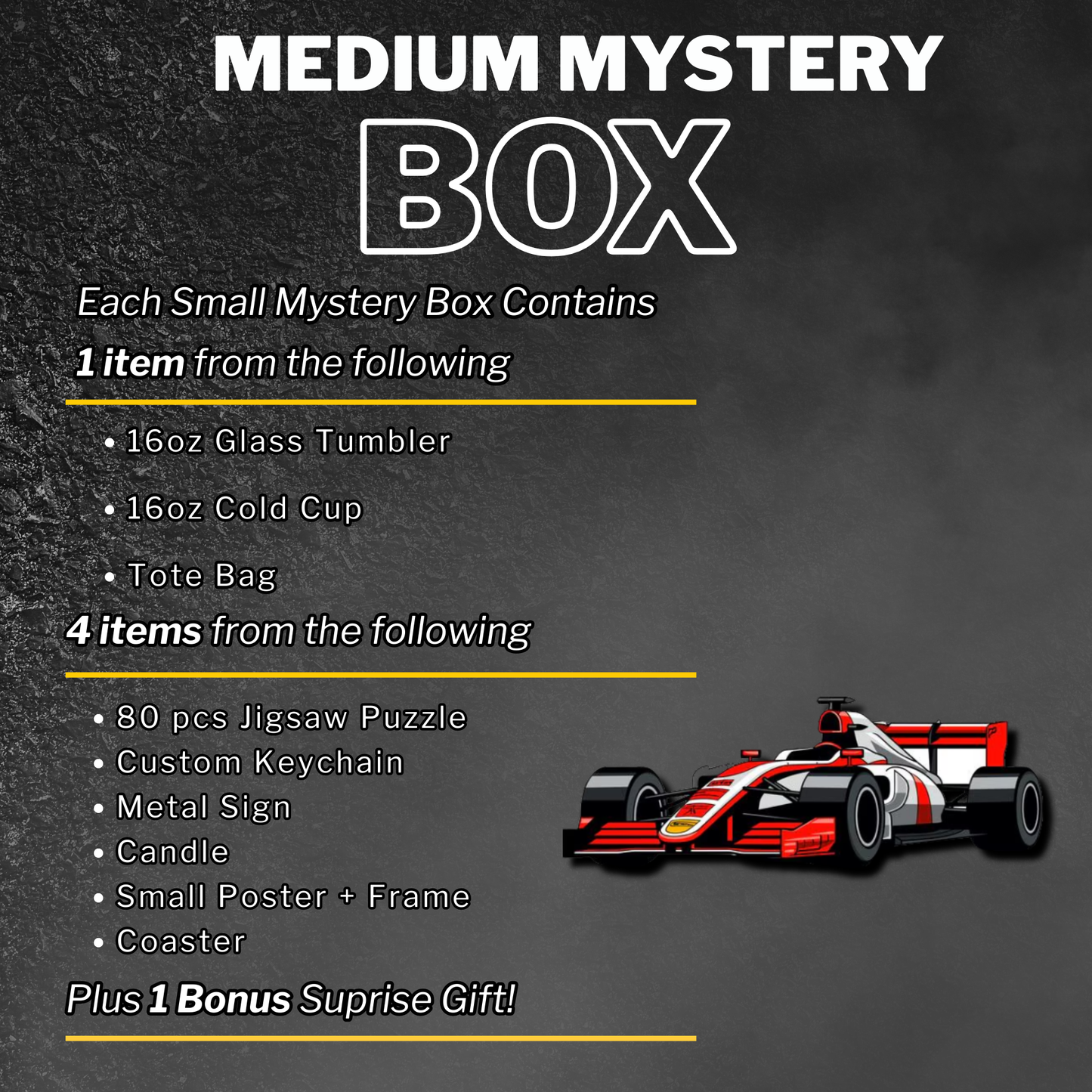 F1 Mystery Box