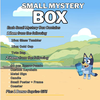 Blue Mystery Box