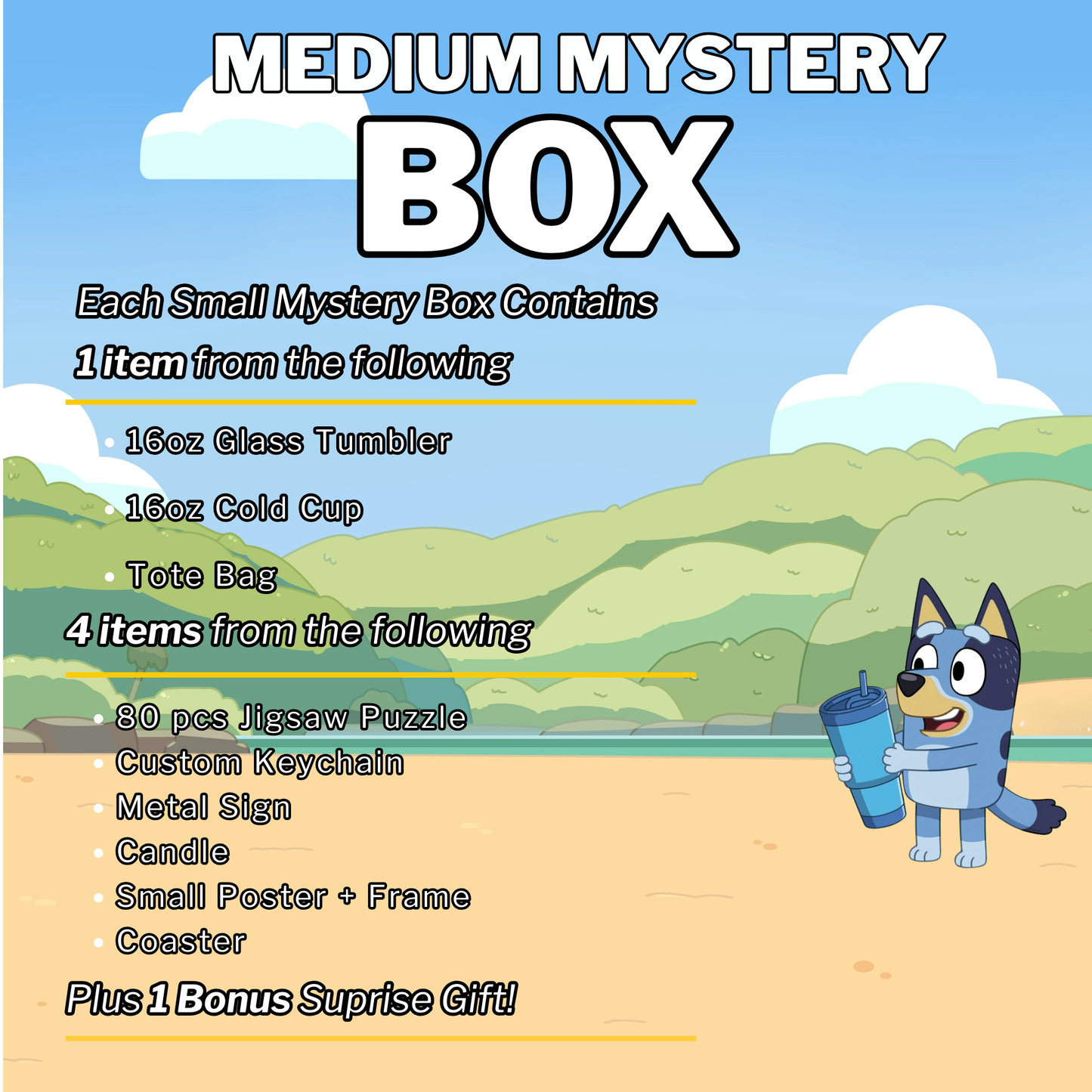 Blue Mystery Box